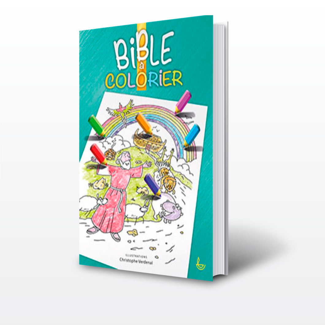 Bible à colorier- 100 récits bibliques